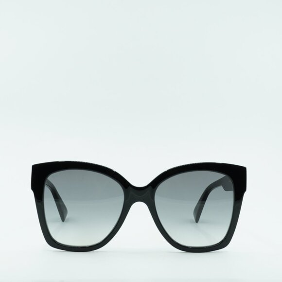 Gucci GG0459S 001 Cat Eye Sunglasses - Black\Grey - Picture 4 of 11